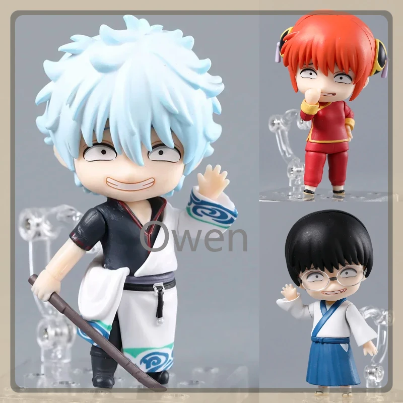 Anime Sakata Gintok Figures GINTAMA Kagura Figurines Q Version Shimura Shinpachi Figure PVC Birthday Collection model Toys Gifts
Anime Sakata Gintok Figures GINTAMA Kagura Figurines Q Version Shimura Shinpachi Figure PVC Birthday Collection model Toys Gifts
