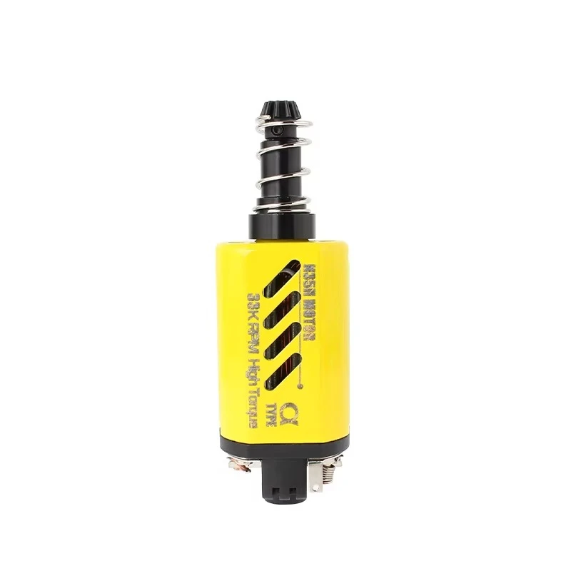 33K High Speed High Torque Long 17TPA D Type Long Shaft Airsoft Motor for Upgrade
33K High Speed High Torque Long 17TPA D Type Long Shaft Airsoft Motor for Upgrade