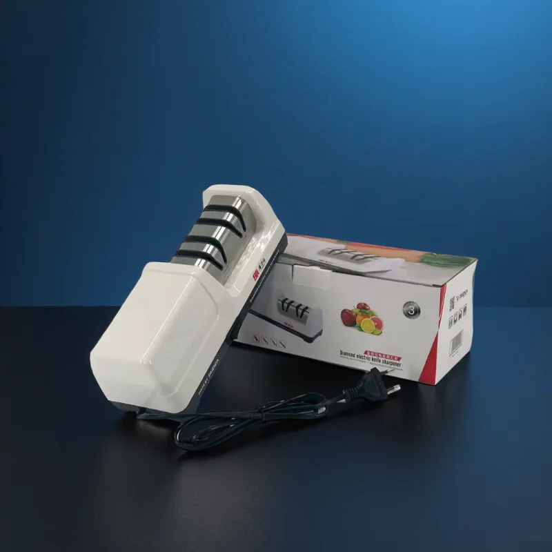 Auto 2-Stage Grinding Electric Knife Sharpener TAIDEA, Fast & Safe Sharpening Tool for Kitchen Knives Chef Knives and Scissors
Auto 2-Stage Grinding Electric Knife Sharpener TAIDEA, Fast & Safe Sharpening Tool for Kitchen Knives Chef Knives and Scissors