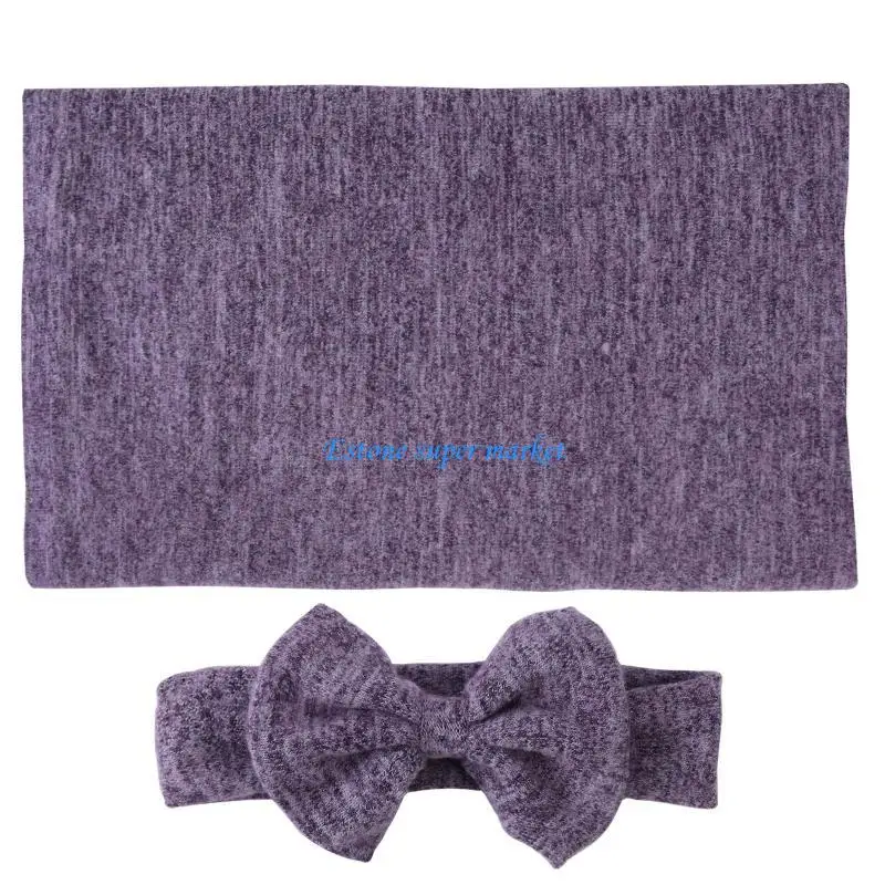 090B Photography Props Baby Blanket & Hairband Posing Layout Decors for Babies Photo
090B Photography Props Baby Blanket & Hairband Posing Layout Decors for Babies Photo