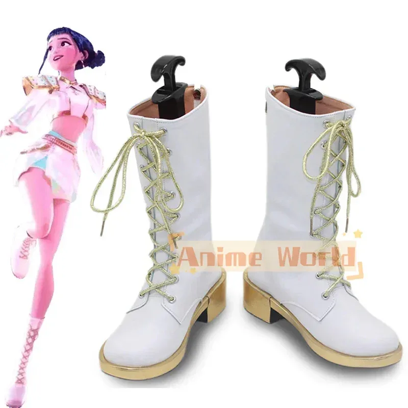 Children Boys Girls Game KPop Demon Hunters HUNTR/X Zoey Shoes Cosplay Boots Halloween Carnival Boots
Children Boys Girls Game KPop Demon Hunters HUNTR/X Zoey Shoes Cosplay Boots Halloween Carnival Boots