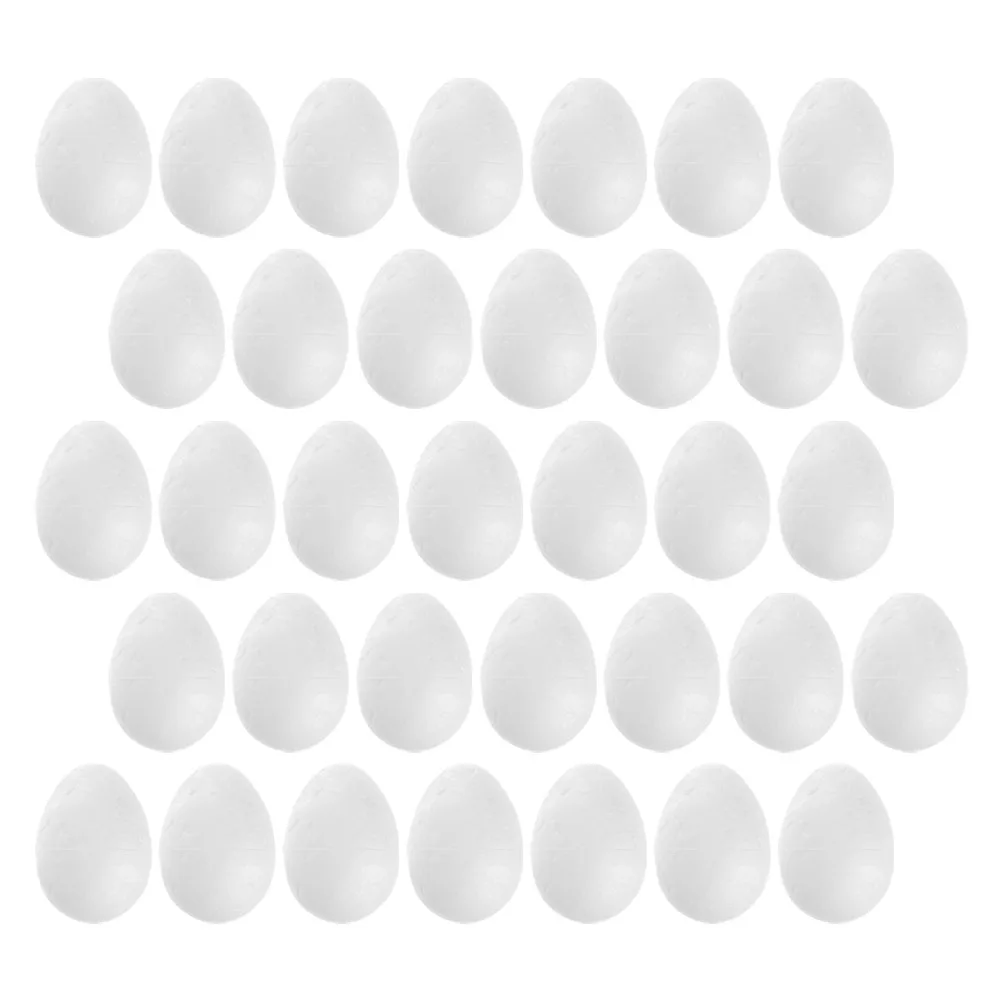 60 Pcs Easter White Embryonated Eggs Crafts Decorating Kit Diy Foam Solid Painting
60 Pcs Easter White Embryonated Eggs Crafts Decorating Kit Diy Foam Solid Painting