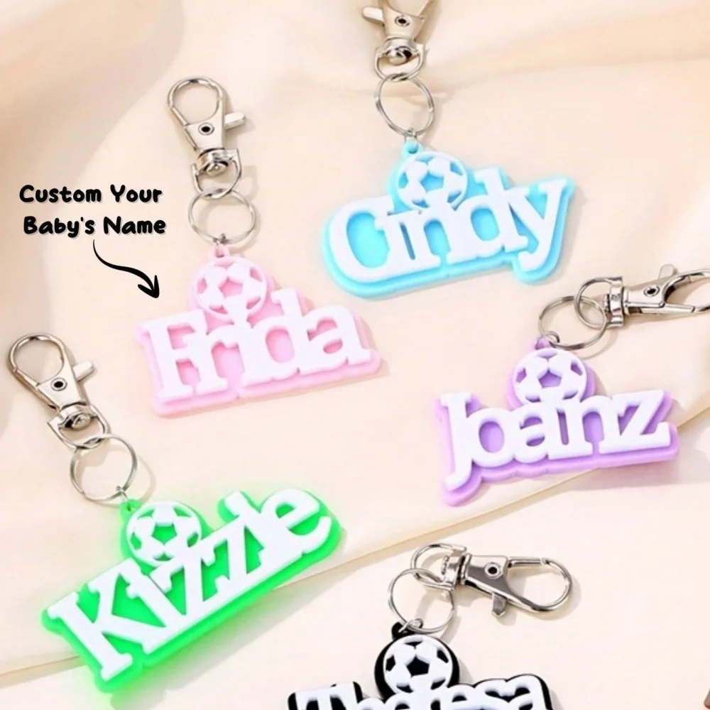 Акриловый брелок в форме футбола на заказ, брелок с именем и номером, персонализированная табличка с именем, рюкзак, сумка, автомобильный брелок, спортивные фанаты, llaveros, подарок
Акриловый брелок в форме футбола на заказ, брелок с именем и номером, персонализированная табличка с именем, рюкзак, сумка, автомобильный брелок, спортивные фанаты, llaveros, подарок