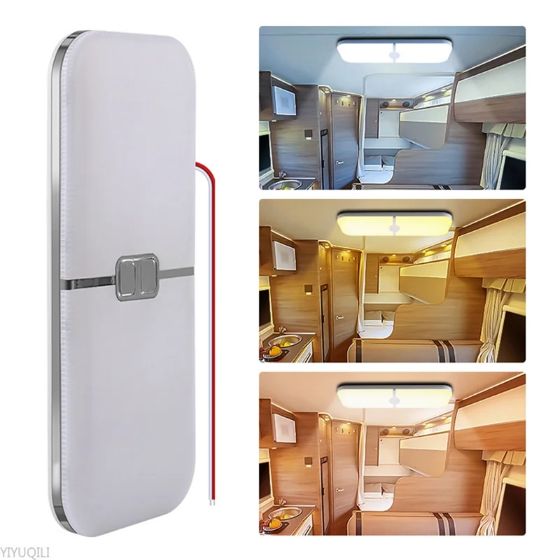 A20K-12-80V LED RV Lights Interior 3 Color RV Lights RV Ceiling Dome Light 204 Leds Dimmable Lamps Fixture For RV
A20K-12-80V LED RV Lights Interior 3 Color RV Lights RV Ceiling Dome Light 204 Leds Dimmable Lamps Fixture For RV