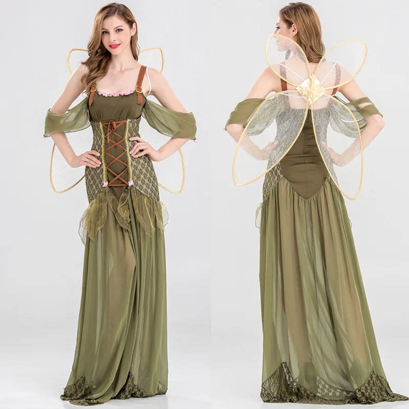 The Wizard of Oz Cosplay Costume for Women Fairy Elf Princess Flower Angel Long Gown Stage Performance Halloween Party Dress
The Wizard of Oz Cosplay Costume for Women Fairy Elf Princess Flower Angel Long Gown Stage Performance Halloween Party Dress