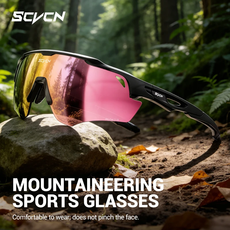 SCVCN Polarized Cycling Sunglasses Hiking Eyewear MTB Bicycle Glasses Men Women Outdoor Sports Running UV400 Windproof Goggle
SCVCN Polarized Cycling Sunglasses Hiking Eyewear MTB Bicycle Glasses Men Women Outdoor Sports Running UV400 Windproof Goggle