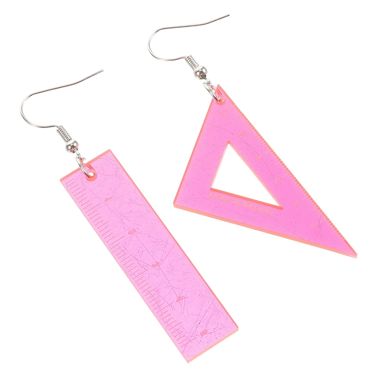 Ruler Earrings Girls' Women Gift Clothing Funny Dangle Stud for Distinctive Design
Ruler Earrings Girls' Women Gift Clothing Funny Dangle Stud for Distinctive Design