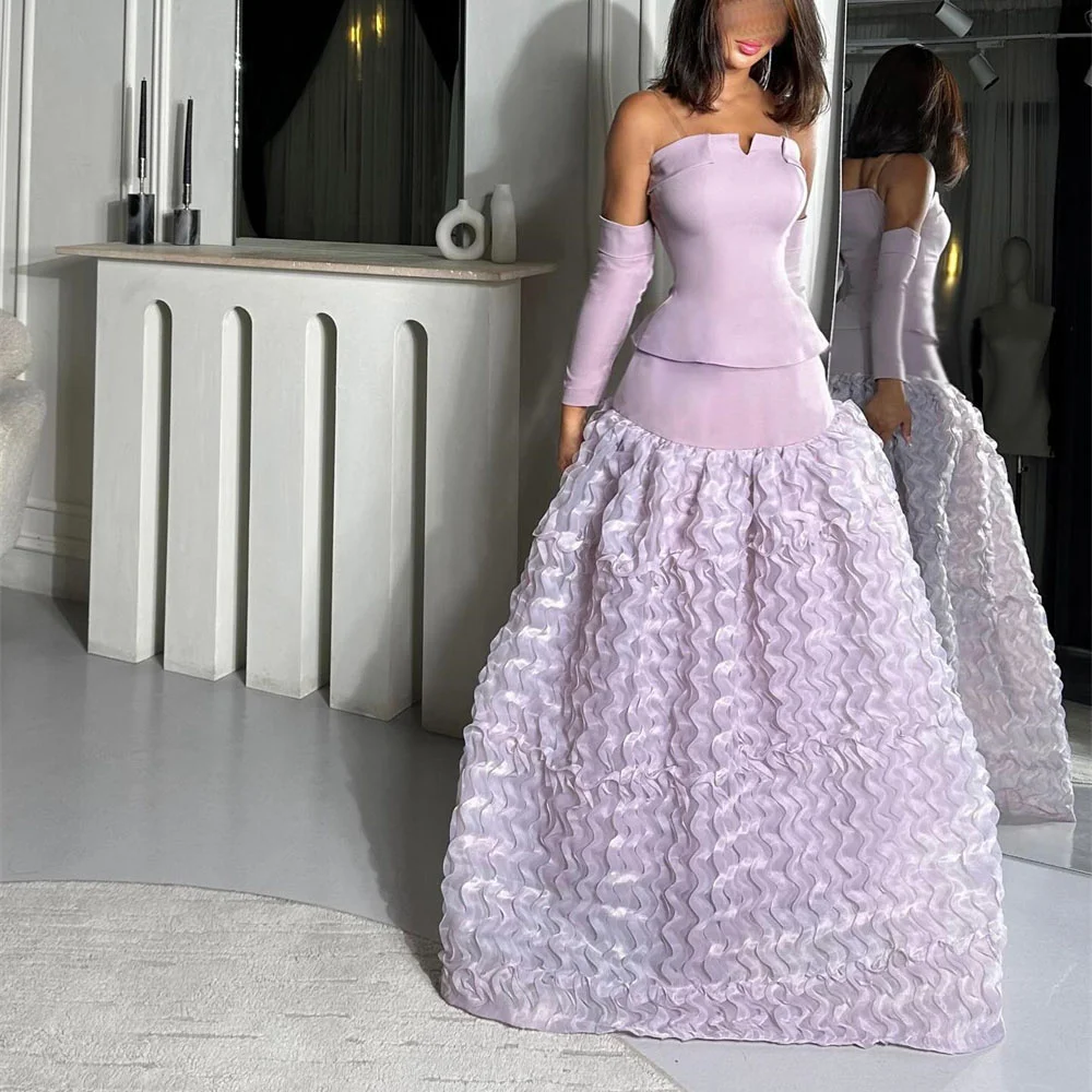 ROYET Classic Strapless Pleat Evening Dress For Woman Floor Length Mermaid Formal Elegant Prom Gown Customized New 2025
ROYET Classic Strapless Pleat Evening Dress For Woman Floor Length Mermaid Formal Elegant Prom Gown Customized New 2025