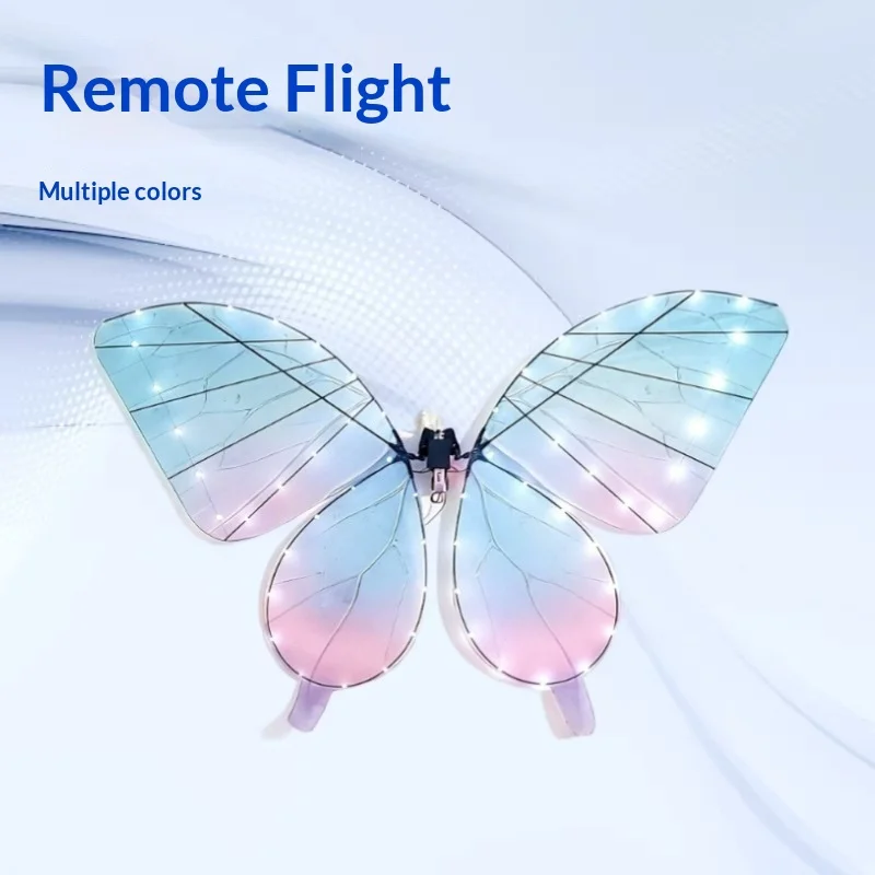 Remote Control Bionic Flapping Butterfly LED Light Electric Flying Toy For Parent Child Play Party Show Science Education Kids
Remote Control Bionic Flapping Butterfly LED Light Electric Flying Toy For Parent Child Play Party Show Science Education Kids