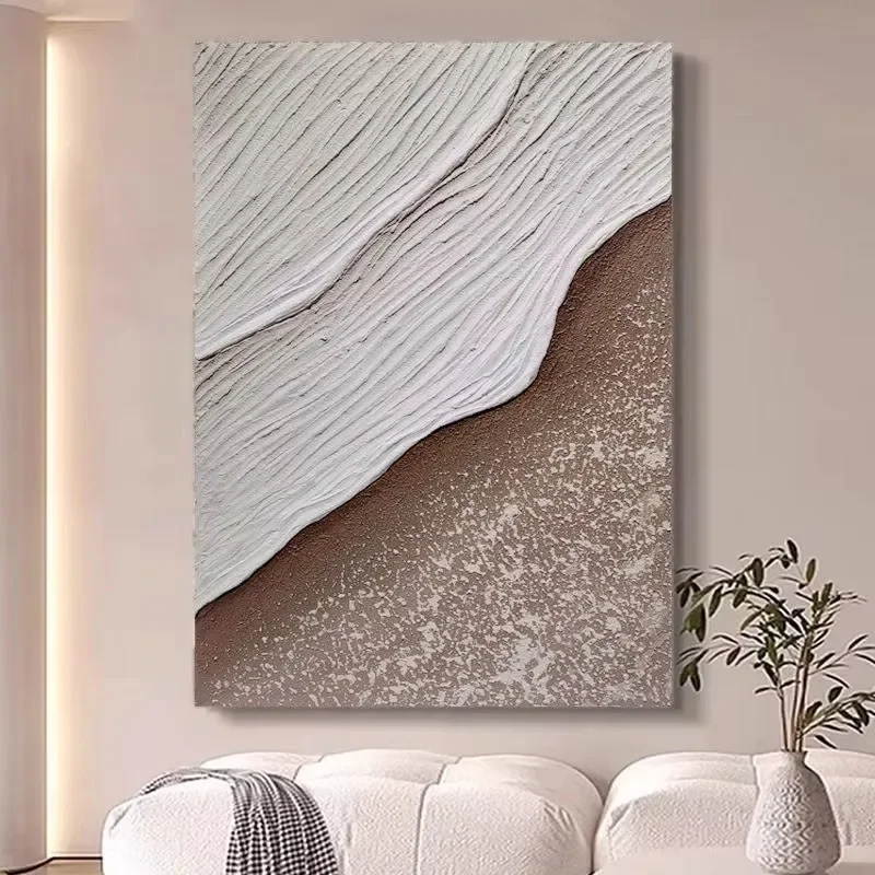 Modern home decoration relief painting 3D landscape sandstone mural and wave texture oil painting creative design
Modern home decoration relief painting 3D landscape sandstone mural and wave texture oil painting creative design