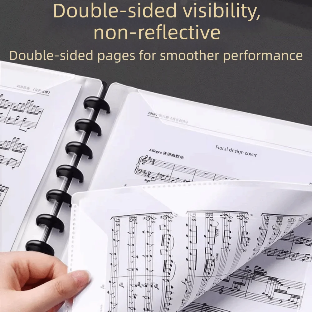 A4 Music Score Folder Portable Flexible Sheet Music Folder Multi-layer Double Side Piano Score Storage Holder Document Organizer
A4 Music Score Folder Portable Flexible Sheet Music Folder Multi-layer Double Side Piano Score Storage Holder Document Organizer