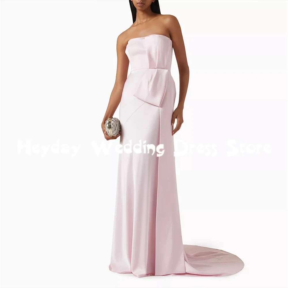 Heyday женские драпированные вечерние платья в Саудовской Аравии с бантом-русалкой без бретелек и без рукавов длиной до пола, вечерние элегантные вечерние платья 2025
Heyday женские драпированные вечерние платья в Саудовской Аравии с бантом-русалкой без бретелек и без рукавов длиной до пола, вечерние элегантные вечерние платья 2025