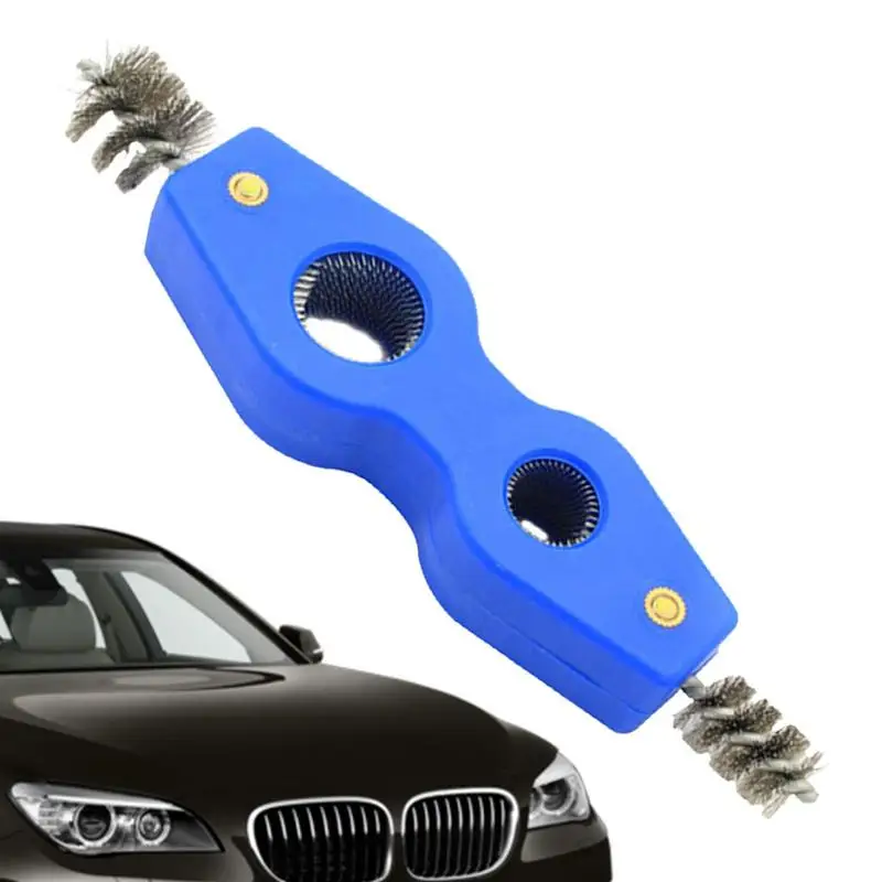Portable Battery Terminal Cleaning Brush Durable Steel Wire Car Truck Anti-corrosion Cable Tool universal Cleaning Rust Removal
Portable Battery Terminal Cleaning Brush Durable Steel Wire Car Truck Anti-corrosion Cable Tool universal Cleaning Rust Removal