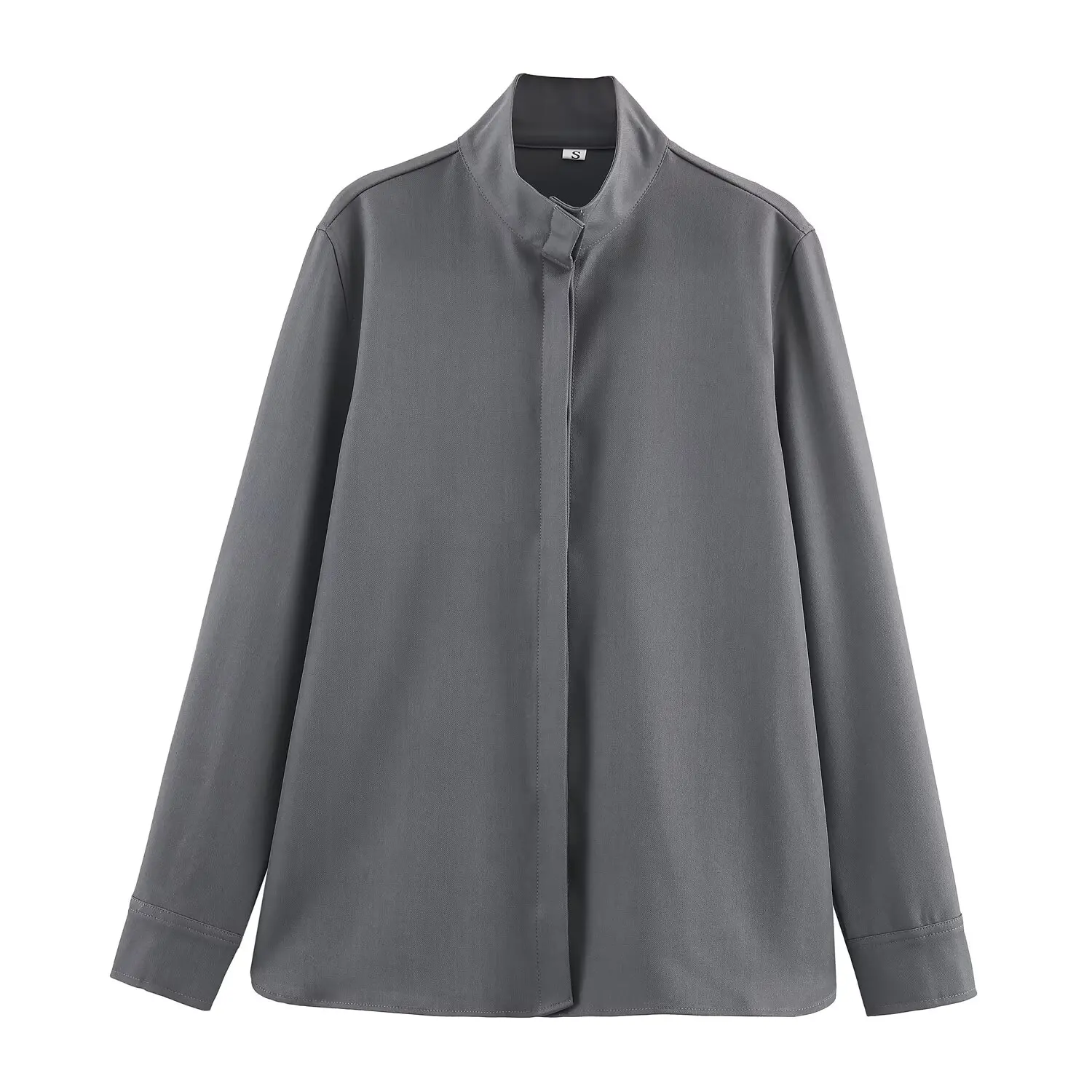 DiYiG WOMAN 2025 Autumn New Fashion Solid Color Collar Shirt Retro Long Sleeve Joker Button Top Blouses Mujer
DiYiG WOMAN 2025 Autumn New Fashion Solid Color Collar Shirt Retro Long Sleeve Joker Button Top Blouses Mujer