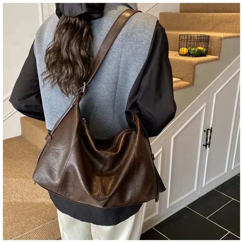 Women's Everyday Style Multi-color Soft Leather Hobo Shoulder Bag, for Work, Travel, Daily Commute & Casual Street Style
Women's Everyday Style Multi-color Soft Leather Hobo Shoulder Bag, for Work, Travel, Daily Commute & Casual Street Style