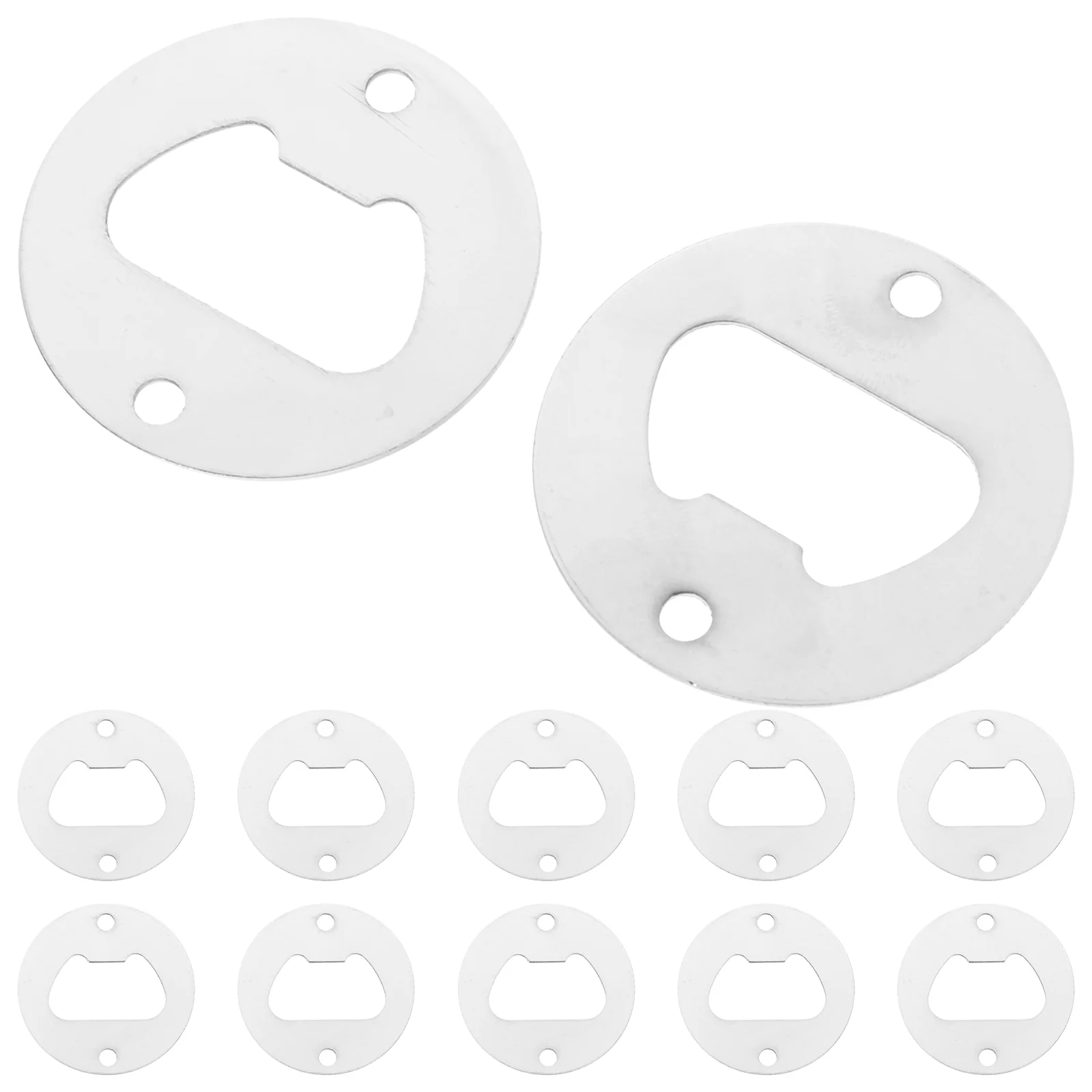 15Pcs Round Metal Strong Polished Bottle Opener Insert Parts Beer Bottle Opener Silver Creative Bottle Opener
15Pcs Round Metal Strong Polished Bottle Opener Insert Parts Beer Bottle Opener Silver Creative Bottle Opener