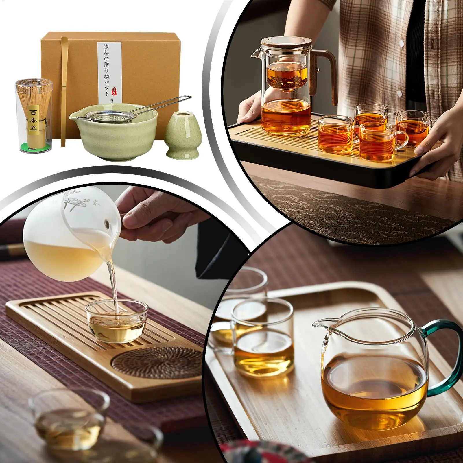 Matcha Whisk Set Handheld Matcha Starter Kit Comfortable Use Japanese Tea Making Aid for Dormitory Kitchen Shop Apartment
Matcha Whisk Set Handheld Matcha Starter Kit Comfortable Use Japanese Tea Making Aid for Dormitory Kitchen Shop Apartment