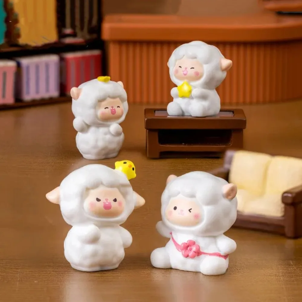 Cartoon Cute Lamb Resin Decor Miniatures White White Sheep Ornaments Kawaii Creative Sheep Statue Decoration Office Ornaments
Cartoon Cute Lamb Resin Decor Miniatures White White Sheep Ornaments Kawaii Creative Sheep Statue Decoration Office Ornaments