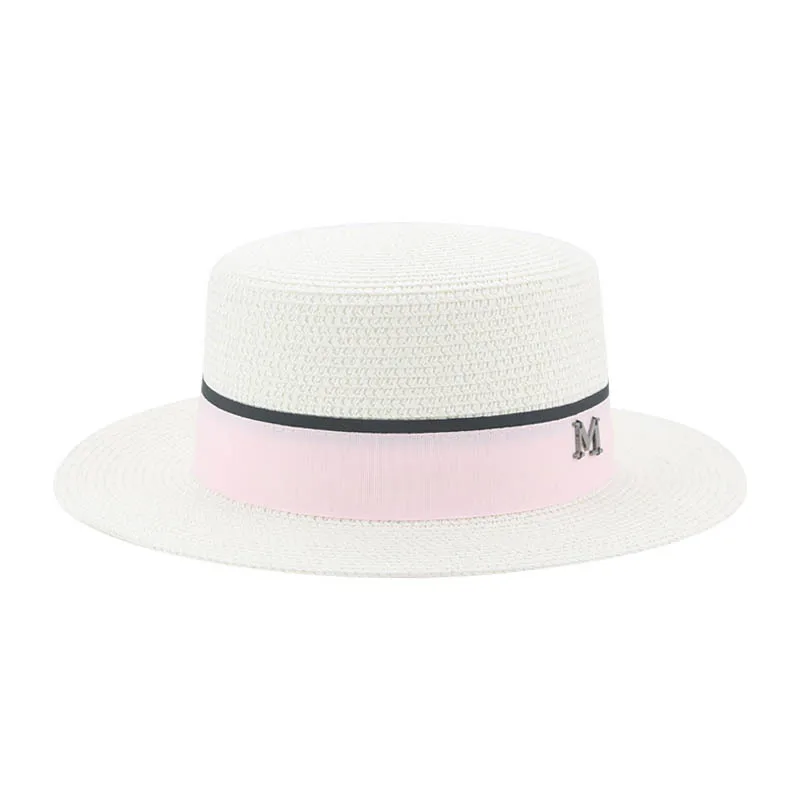 Straw Summer Shade Ladies M Flat Top Straw Travel Versatile Wide Brim Top Panama Beach Vacation Hat
Straw Summer Shade Ladies M Flat Top Straw Travel Versatile Wide Brim Top Panama Beach Vacation Hat