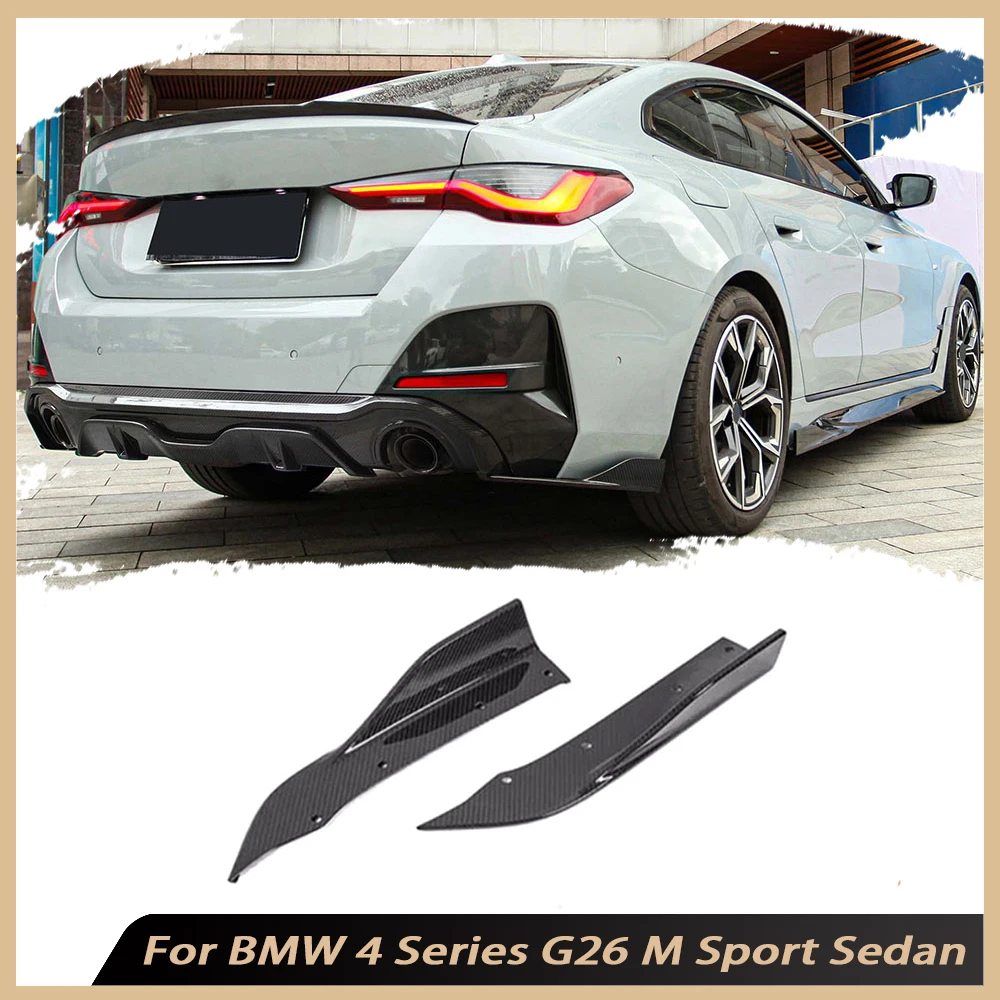 Защита бампера из сухого углеродного волокна для BMW 4 серии G26 M Sport Sedan 2020+, диффузор заднего бампера, разветвители, комплекты кузова FRP
Защита бампера из сухого углеродного волокна для BMW 4 серии G26 M Sport Sedan 2020+, диффузор заднего бампера, разветвители, комплекты кузова FRP