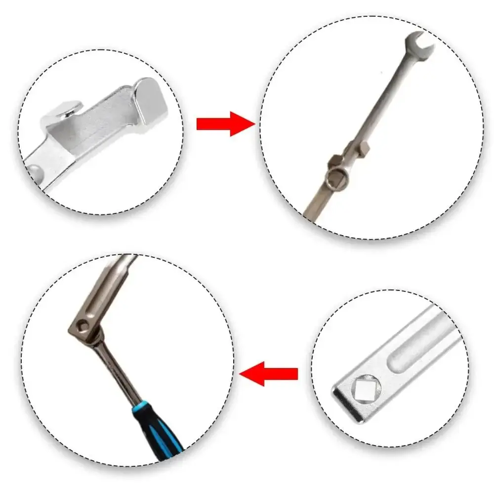 Extra-Long Universal Spanner Extender Multi Use Torque Adaptor Wrench Extender Tool Steel Universal Spanner Extension Bar
Extra-Long Universal Spanner Extender Multi Use Torque Adaptor Wrench Extender Tool Steel Universal Spanner Extension Bar