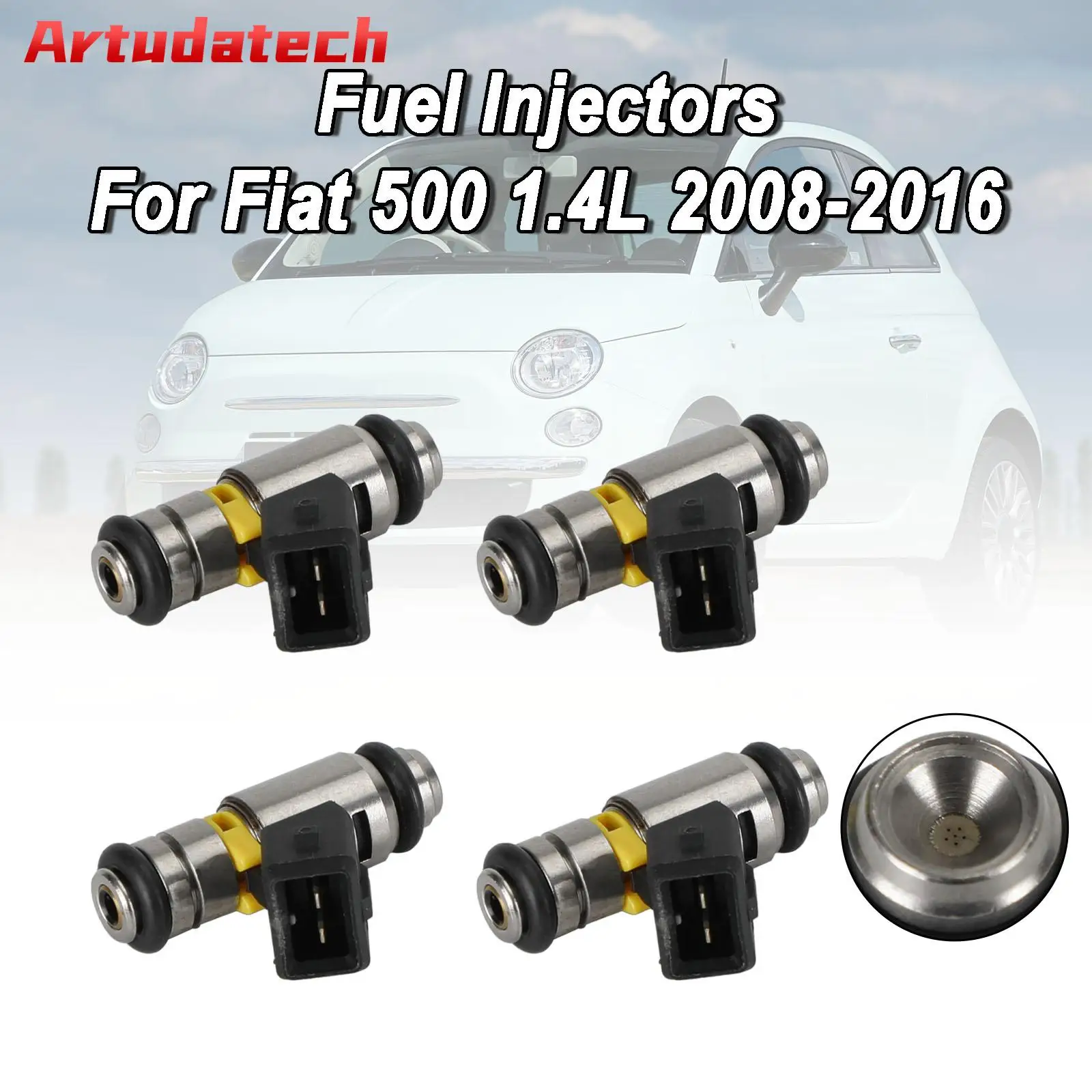 Artudatech 4PCS Fuel Injectors IWP160 fit For Fiat Punto 500 Doblo Qubo Fit For Ford KA Car Accessories
Artudatech 4PCS Fuel Injectors IWP160 fit For Fiat Punto 500 Doblo Qubo Fit For Ford KA Car Accessories