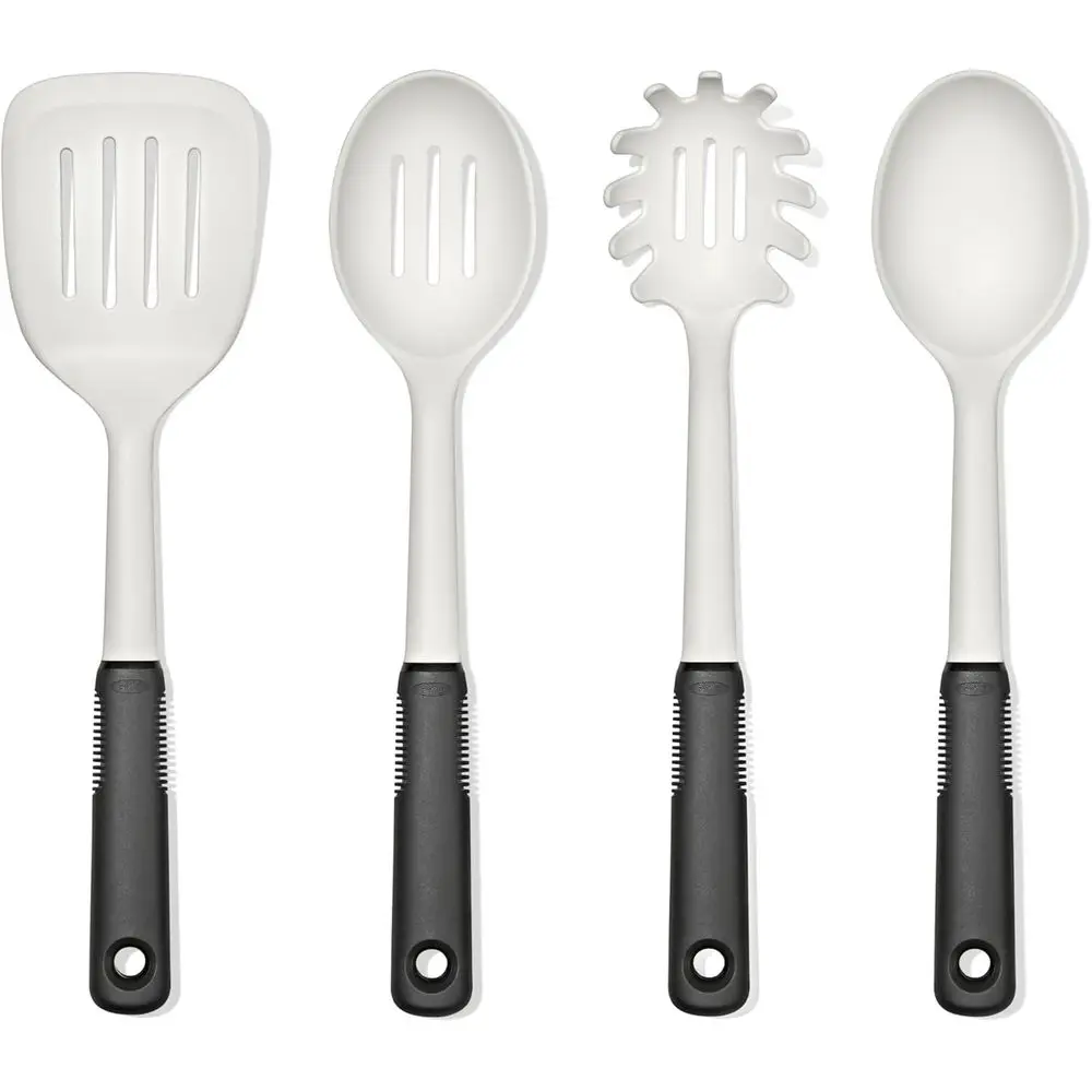 4-Piece Oat Nylon Cooking Utensil Set, Safe for Non-Stick Pans
4-Piece Oat Nylon Cooking Utensil Set, Safe for Non-Stick Pans