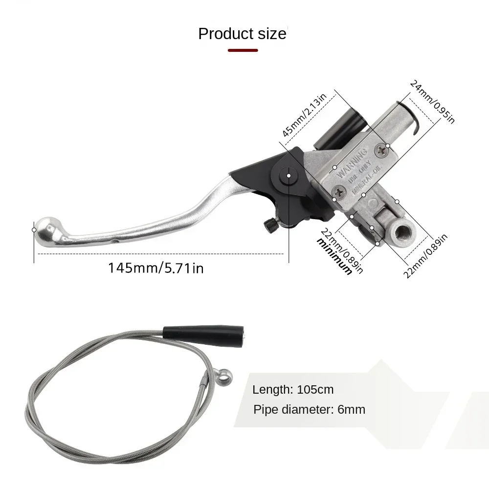 Durable Motorcycle Modification Accessories Hydraulic Clutch Pump Brake Master Cylinder Disc Brake Pump Assembly Oil Pipe Oil Ho
Durable Motorcycle Modification Accessories Hydraulic Clutch Pump Brake Master Cylinder Disc Brake Pump Assembly Oil Pipe Oil Ho