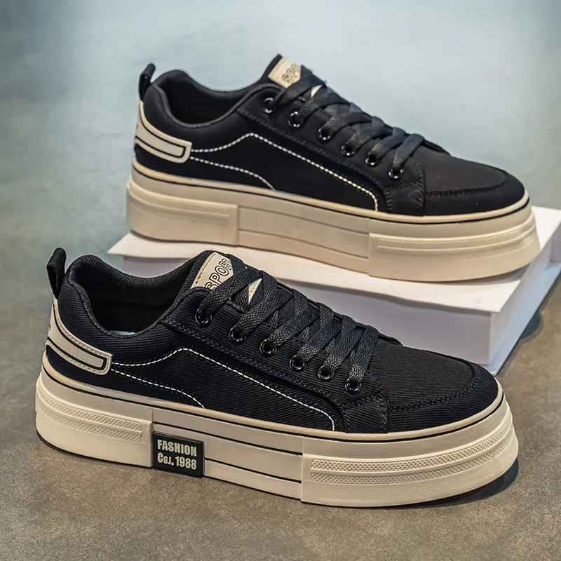 Lightweight Men's Canvas Shoes New Fashion Sneakers For Men Comfort Casual Shoes Outdoor Vulcanized Shoes Flat Walking Male
Lightweight Men's Canvas Shoes New Fashion Sneakers For Men Comfort Casual Shoes Outdoor Vulcanized Shoes Flat Walking Male