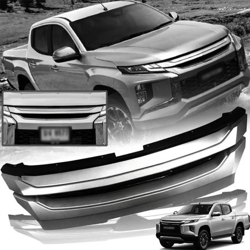 Silver Metallic Front Grille Panel Anti Scratch Protective Grill Cover Stylish Upgrade Accessories Fit L200 Series
Silver Metallic Front Grille Panel Anti Scratch Protective Grill Cover Stylish Upgrade Accessories Fit L200 Series