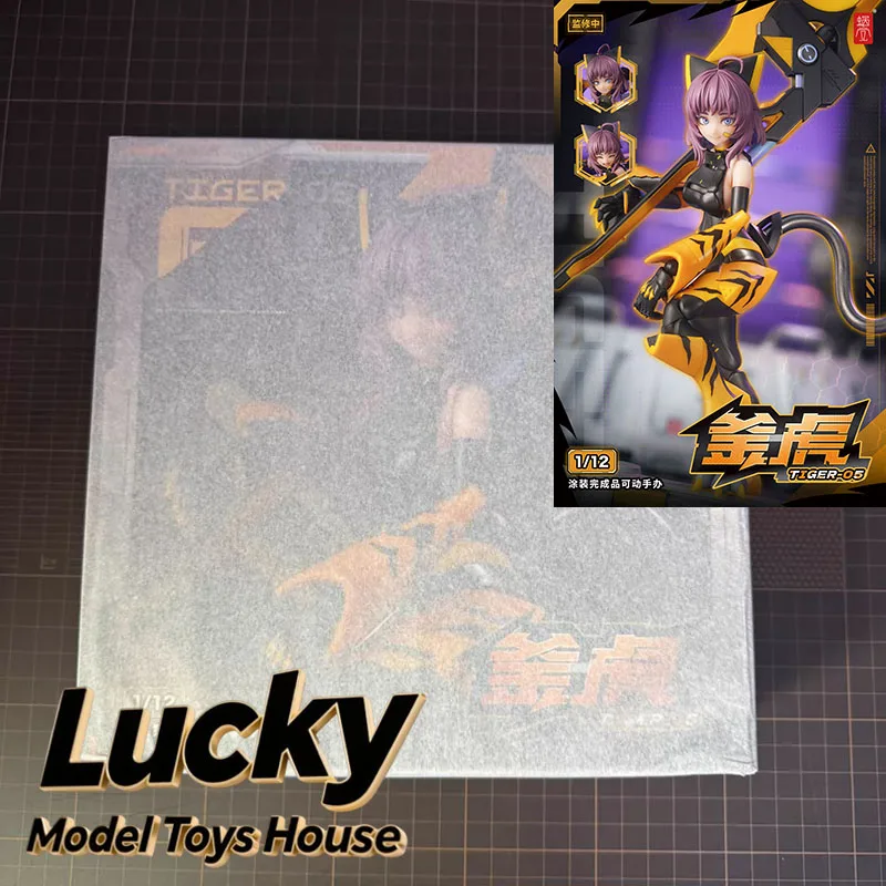 Snail Shell TIGER-05 1/12 Scale Cute Tiger Style Armored Body Design 6inch Mobile Suit Girl Doll Action Figure Collection
Snail Shell TIGER-05 1/12 Scale Cute Tiger Style Armored Body Design 6inch Mobile Suit Girl Doll Action Figure Collection