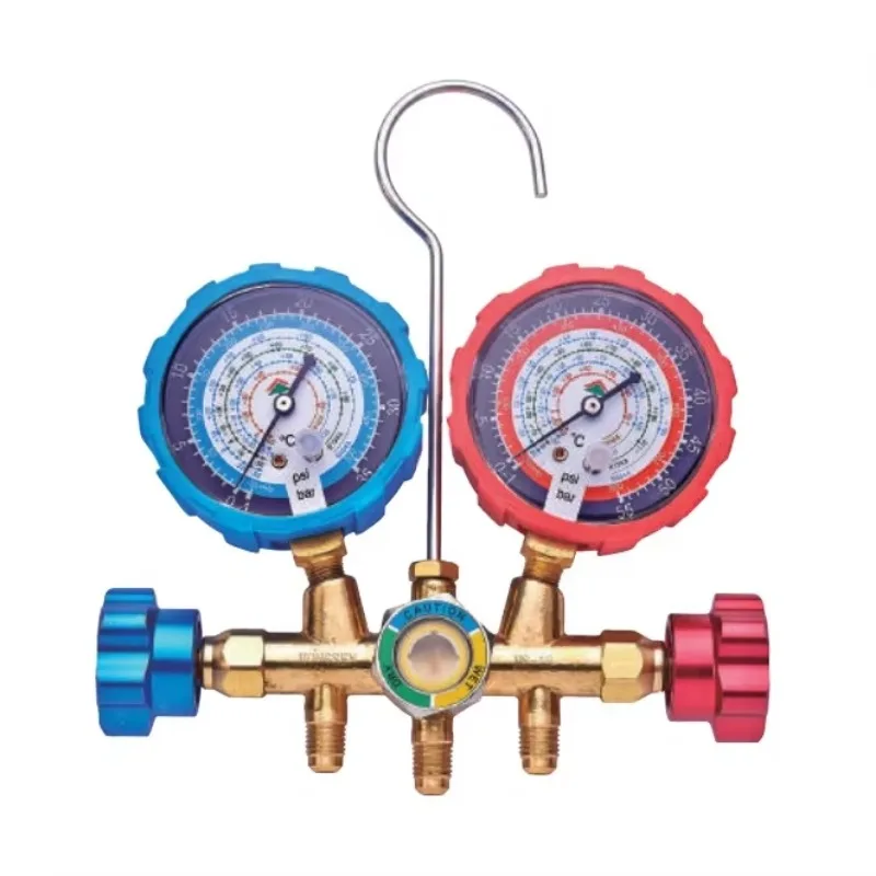 536G Car Air Conditioning Fluorine Gauge Dual Refrigerant Brass Material Snow Type High Quality Pressure Gauges
536G Car Air Conditioning Fluorine Gauge Dual Refrigerant Brass Material Snow Type High Quality Pressure Gauges
