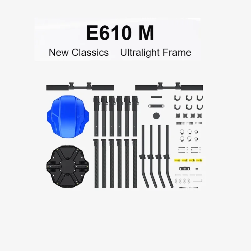 EFT 2024 New Classics Ultralight Frame 6 Axis 1402mm E610M 10KG Agricultural Spraydrone
EFT 2024 New Classics Ultralight Frame 6 Axis 1402mm E610M 10KG Agricultural Spraydrone