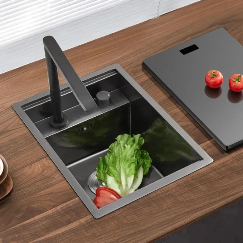 X188 Invisible Small Water Channel Single Sink 304 Stainless Steel with Cover Plate Hidden Zhongdao Small Washing Basin
X188 Invisible Small Water Channel Single Sink 304 Stainless Steel with Cover Plate Hidden Zhongdao Small Washing Basin