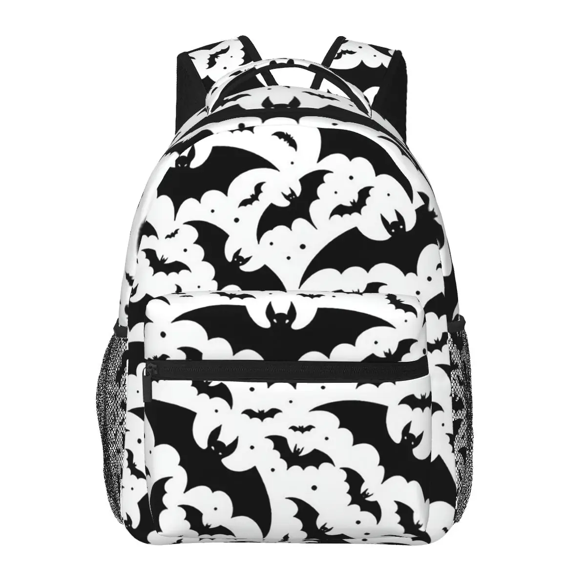 Black And White Bat Pattern Student Backpack School Bag Hiking Travel Daypack for Men Women Fashion Bookbag Shoulder Bags
Black And White Bat Pattern Student Backpack School Bag Hiking Travel Daypack for Men Women Fashion Bookbag Shoulder Bags
