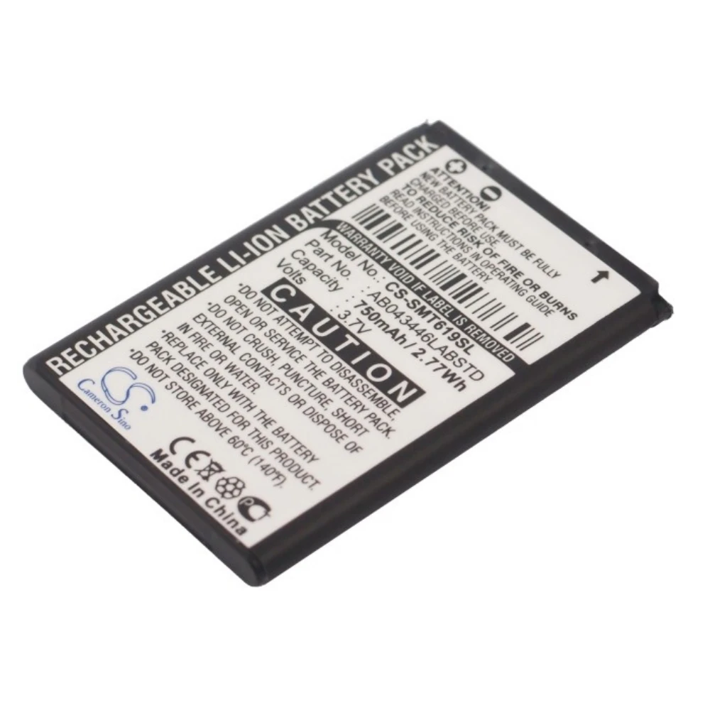 Li-ion Mobile, SmartPhone Battery for UMX, 3.7V, 750mAh , Compatible Models: GT-E1117, GT-E1210, SCH-R300, SCH-R400 Stripe A117 
Li-ion Mobile, SmartPhone Battery for UMX, 3.7V, 750mAh , Compatible Models: GT-E1117, GT-E1210, SCH-R300, SCH-R400 Stripe A117