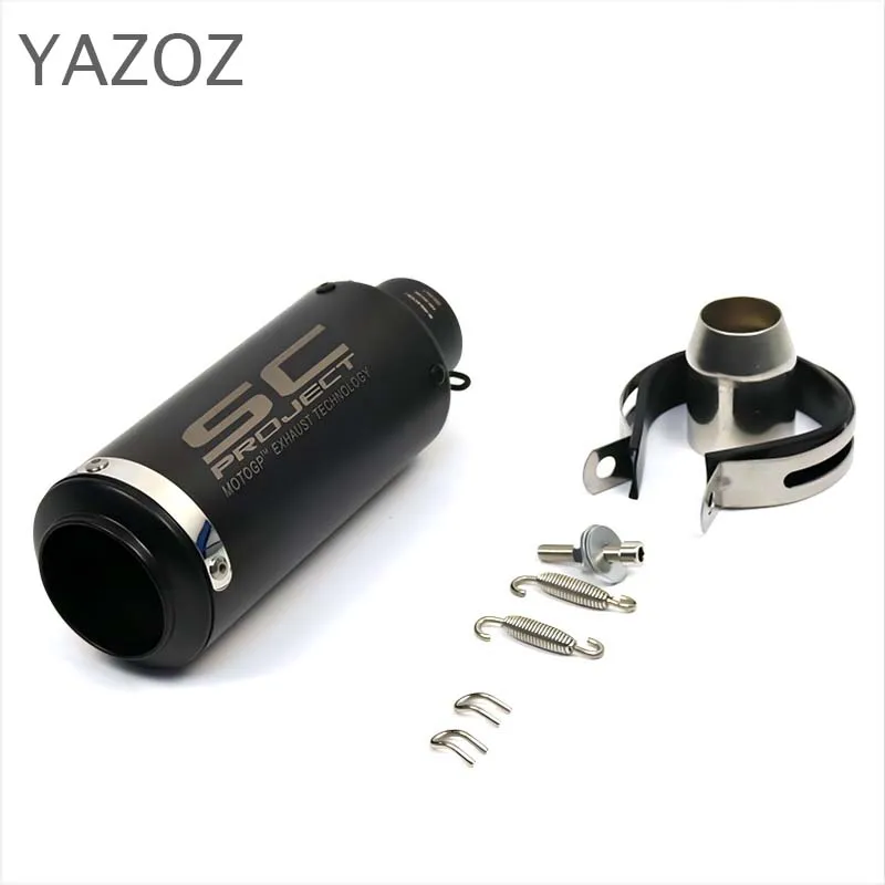 51mm Universal Motorcycle Exhaust Sc Muffler Steel Belt Db Kille for 900 Z1000 Cbr600 S1000Rr Mt07 Mt09
51mm Universal Motorcycle Exhaust Sc Muffler Steel Belt Db Kille for 900 Z1000 Cbr600 S1000Rr Mt07 Mt09