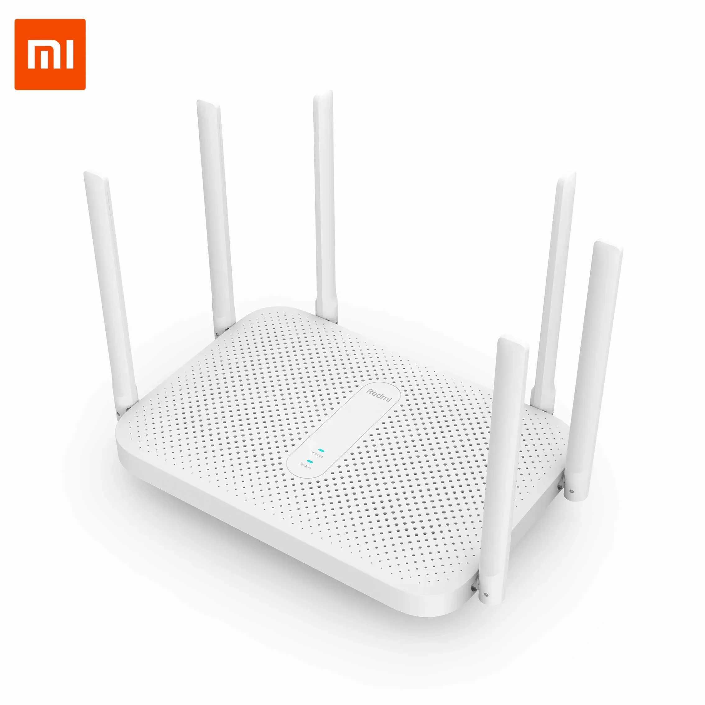 Xiaomi Redmi AC2100 Router Gigabit Dual-Band Wireless Router Wifi Repeater 6 High Gain Antennas Wider Cover For Xiaomi Home
Xiaomi Redmi AC2100 Router Gigabit Dual-Band Wireless Router Wifi Repeater 6 High Gain Antennas Wider Cover For Xiaomi Home