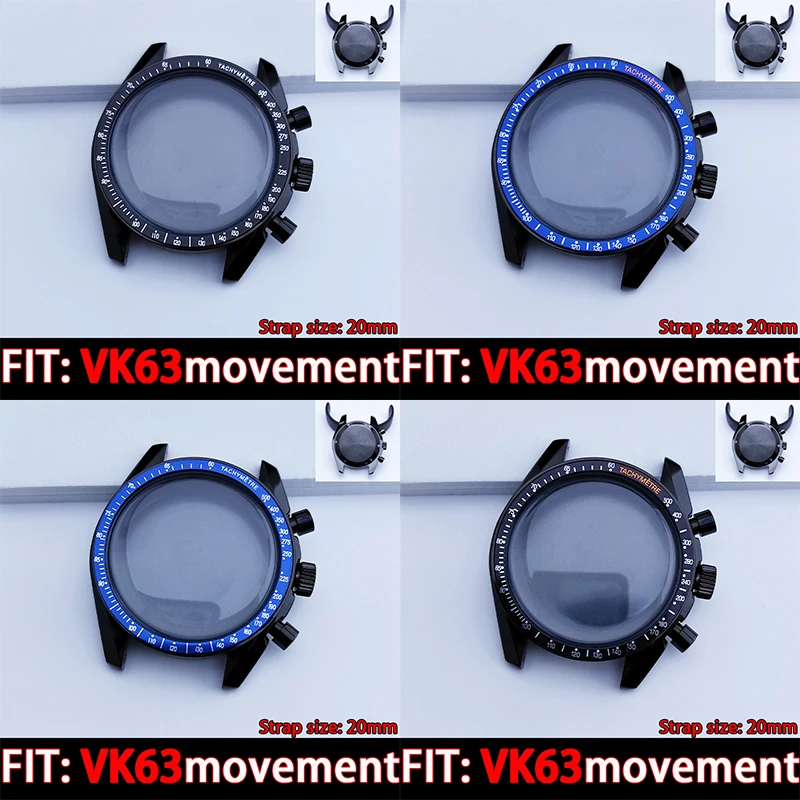 Замена корпуса часов VK63 — совместимый с ремешком 20 мм — запасные части для часов с хронографом и аксессуары для модов «сделай сам»
Замена корпуса часов VK63 — совместимый с ремешком 20 мм — запасные части для часов с хронографом и аксессуары для модов «сделай сам»