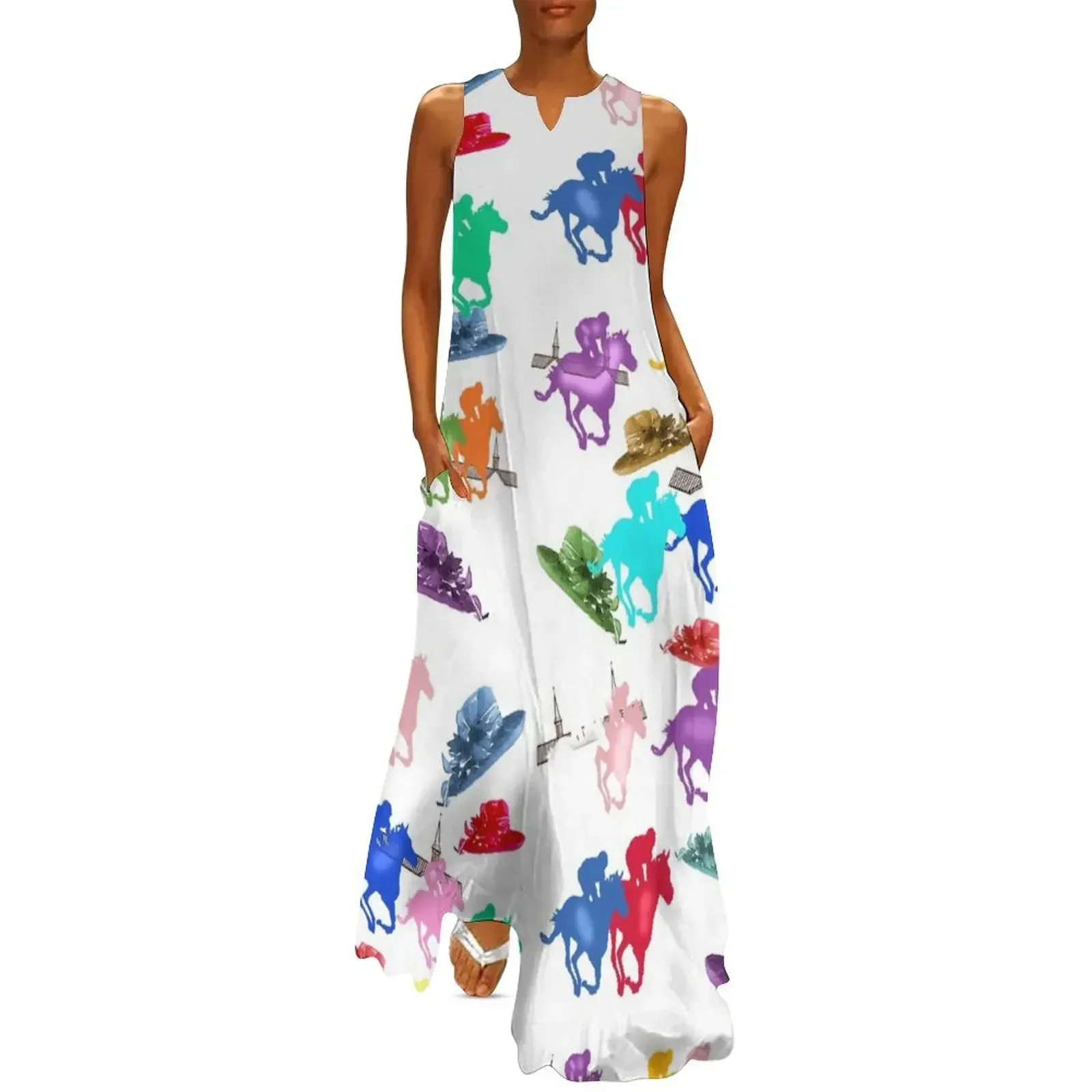 Derby Memories Long Dress summer women's dress 2025 clothes for woman Elegant gown Clothing Dress
Derby Memories Long Dress summer women's dress 2025 clothes for woman Elegant gown Clothing Dress