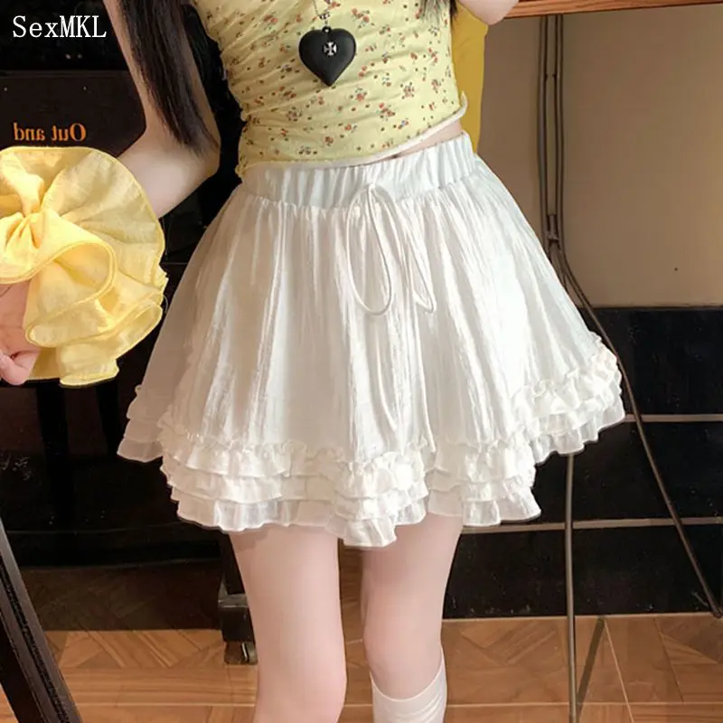 Summer White Ball Gown Mini Skirts Women Casual Korean Fashion Y2k Clothes Slim Sweet Ladies Shorts Kawaii Black Tennis Skirt
Summer White Ball Gown Mini Skirts Women Casual Korean Fashion Y2k Clothes Slim Sweet Ladies Shorts Kawaii Black Tennis Skirt