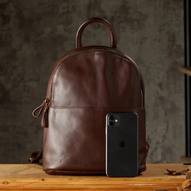 Handmade Genuine Leather Backpack Women Casual Cowhide Shoulder Bag Retro Knapsack Vintage Cowskin Travel Rucksack Lady
Handmade Genuine Leather Backpack Women Casual Cowhide Shoulder Bag Retro Knapsack Vintage Cowskin Travel Rucksack Lady
