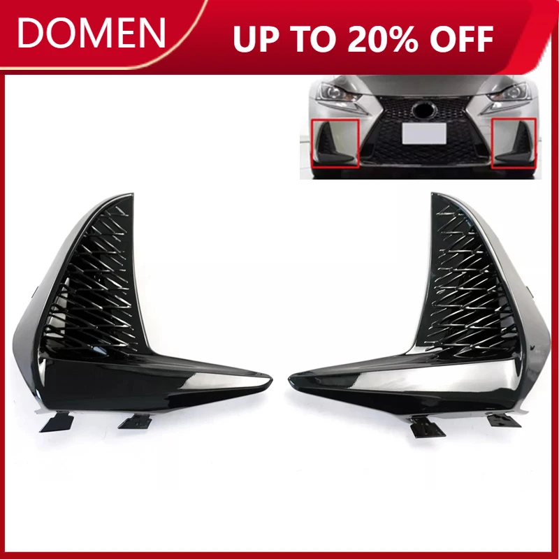 Auto Front Left or Right Bumper Fog Light Lamp Grill Grille for Lexus IS200t 2016-2017 IS300 IS350 Base / F-Sport 2017-2020
Auto Front Left or Right Bumper Fog Light Lamp Grill Grille for Lexus IS200t 2016-2017 IS300 IS350 Base / F-Sport 2017-2020