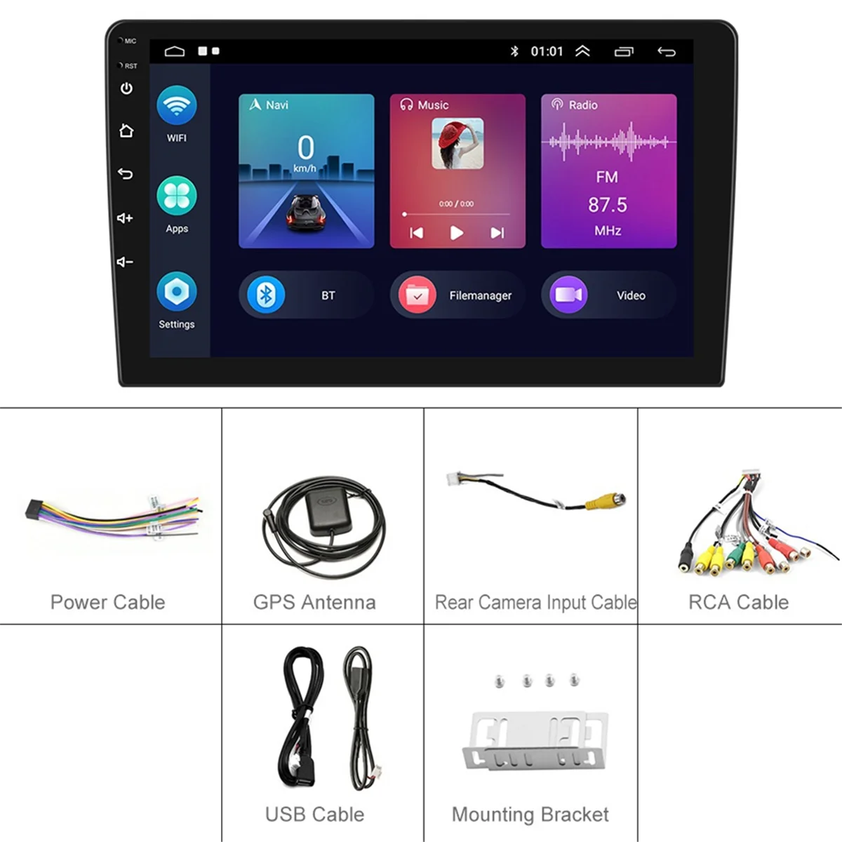 2G+64G CarPlay Android Auto Radio for Hyundai Tucson IX35 2010-2015 Car Stereo 10.1 Inch 2 Din Multiemdia Video Player
2G+64G CarPlay Android Auto Radio for Hyundai Tucson IX35 2010-2015 Car Stereo 10.1 Inch 2 Din Multiemdia Video Player