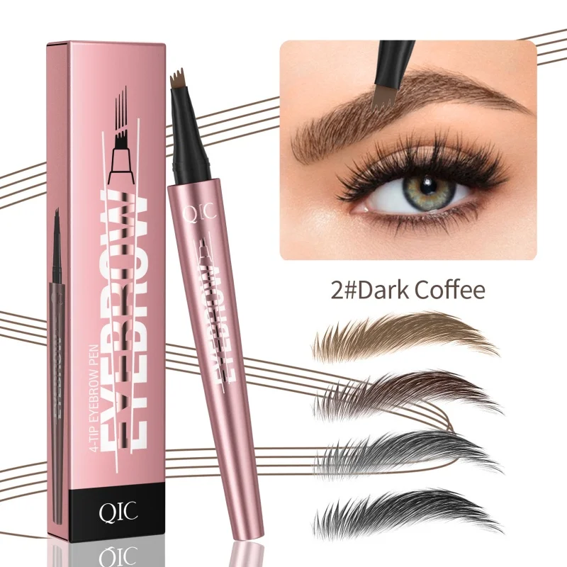 4 Fork Tip Eyebrow Pencil 3D Microblading Waterproof Dark Brown Natural Colour Fine Stroke Eyebrow Pencil
4 Fork Tip Eyebrow Pencil 3D Microblading Waterproof Dark Brown Natural Colour Fine Stroke Eyebrow Pencil