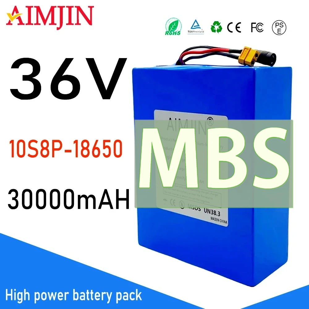 1500W high-power 10S8P 36V 30Ah 18650 A-class lithium battery pack, built-in BMS, suitable for various energy storage backup
1500W high-power 10S8P 36V 30Ah 18650 A-class lithium battery pack, built-in BMS, suitable for various energy storage backup