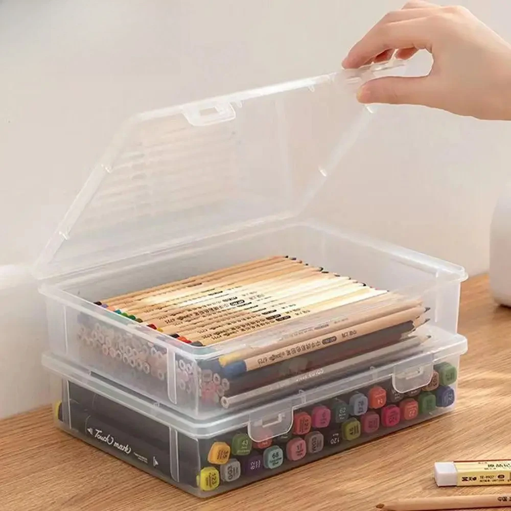 1 шт., прозрачный контейнер для хранения, пластиковая пылезащитная коробка, канцелярские принадлежности, ювелирные изделия, портативный органайзер большой емкости A4 A5, принадлежности для файлов
1 шт., прозрачный контейнер для хранения, пластиковая пылезащитная коробка, канцелярские принадлежности, ювелирные изделия, портативный органайзер большой емкости A4 A5, принадлежности для файлов