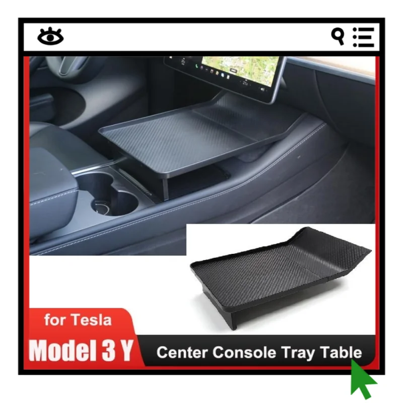Center Console Tray Storage For Tesla Model 3 Y Car Simple Dining Plate Bin Desk ABS Table Accessories Interior Decoration Trim
Center Console Tray Storage For Tesla Model 3 Y Car Simple Dining Plate Bin Desk ABS Table Accessories Interior Decoration Trim