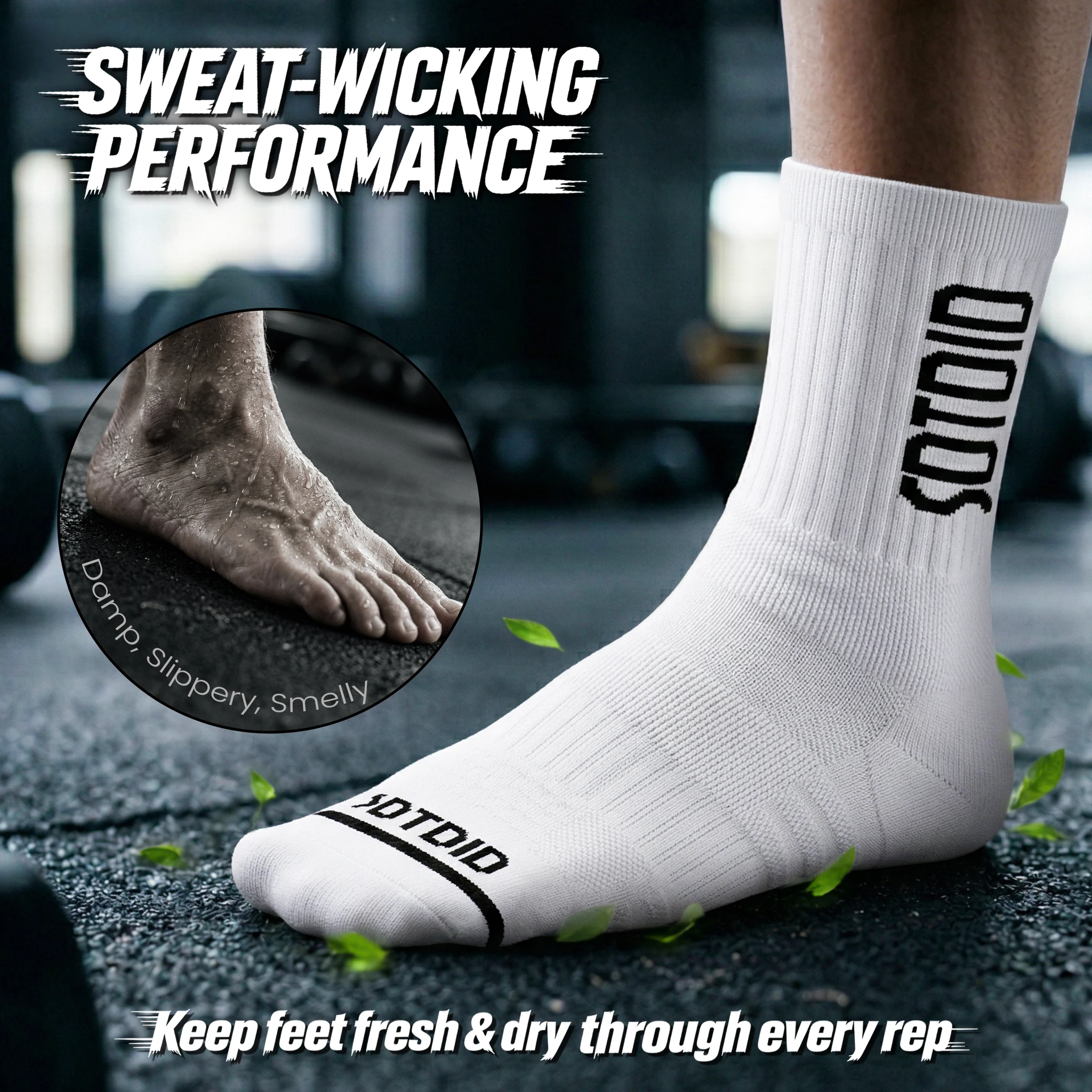 Premium Functional Sports Socks Front & Rear Support Anti-Shock Anti-Slip Perfect for Running Boxing Wrestling
Premium Functional Sports Socks Front & Rear Support Anti-Shock Anti-Slip Perfect for Running Boxing Wrestling