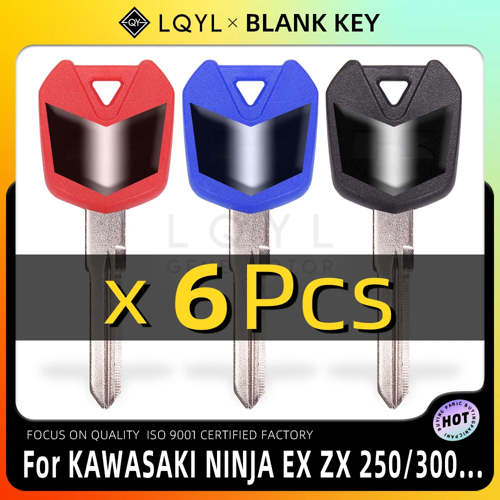 6Pcs New Blank Key Motorcycle Replace Uncut Keys For Kawasaki NINJA250 ZX250R EX250 NINJA300 ZX300R EX300 NINJA 250 300 650 R S
6Pcs New Blank Key Motorcycle Replace Uncut Keys For Kawasaki NINJA250 ZX250R EX250 NINJA300 ZX300R EX300 NINJA 250 300 650 R S